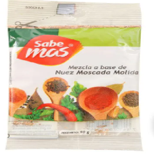 Especie Sabemas Nuez Moscada Molida - 10gr